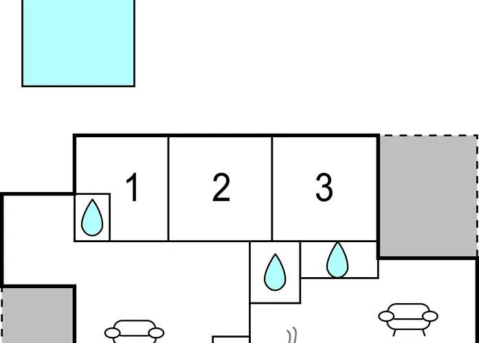 3 Bedroom Cozy In 아파트 *